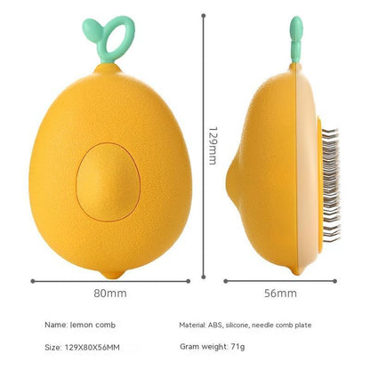 Avocado Shaped Grooming Brush