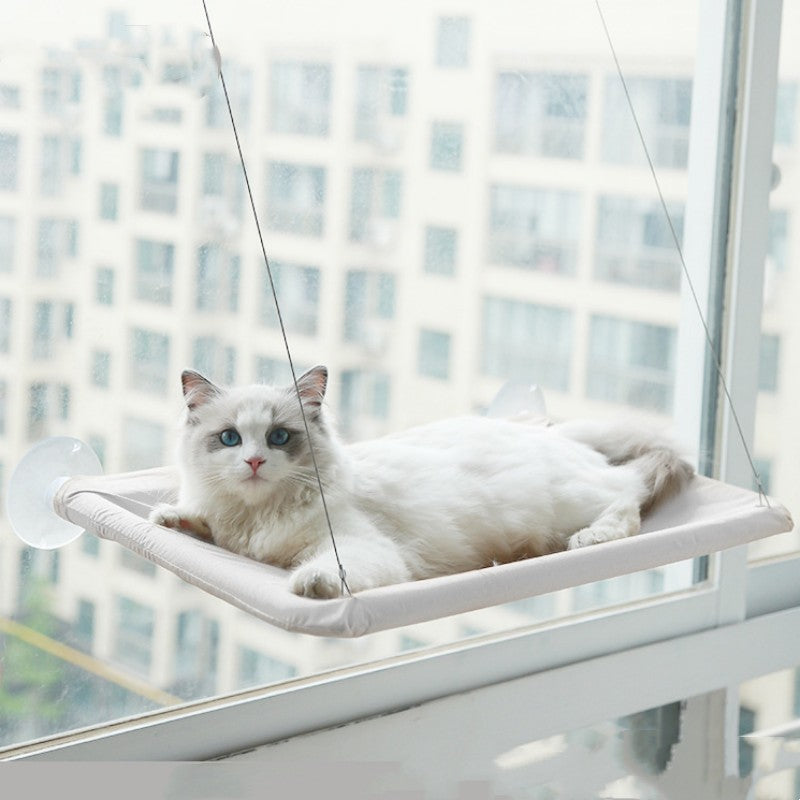 Wall-Mounted Cat Window Hammock