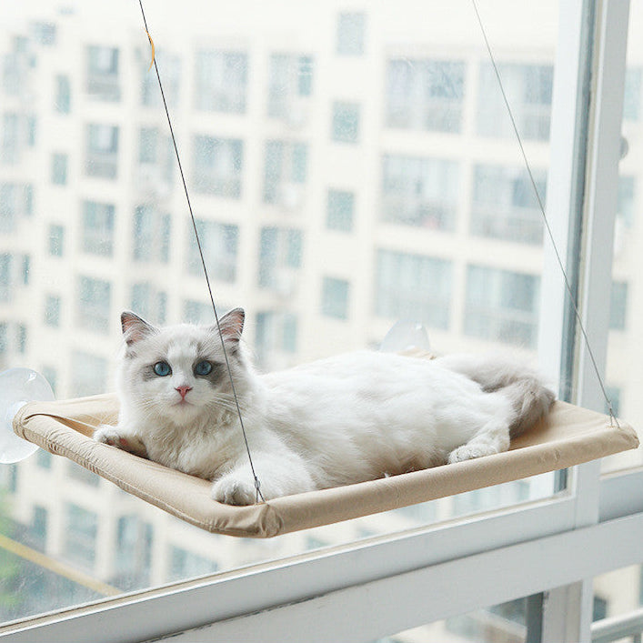Wall-Mounted Cat Window Hammock