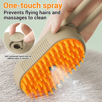 Electric Steam Massage Brush