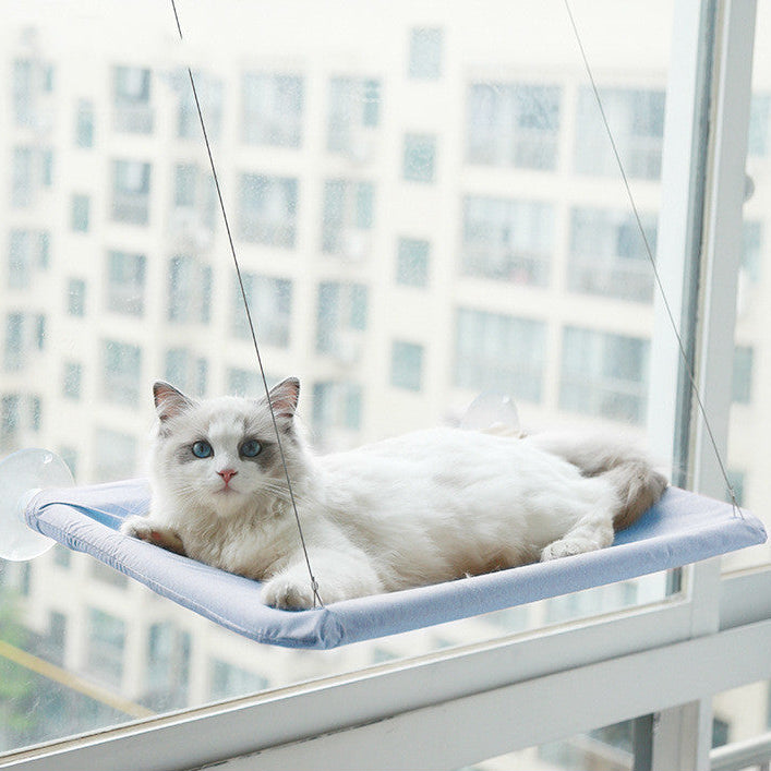Wall-Mounted Cat Window Hammock