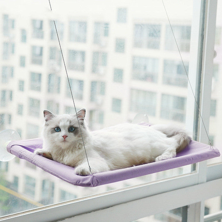 Wall-Mounted Cat Window Hammock