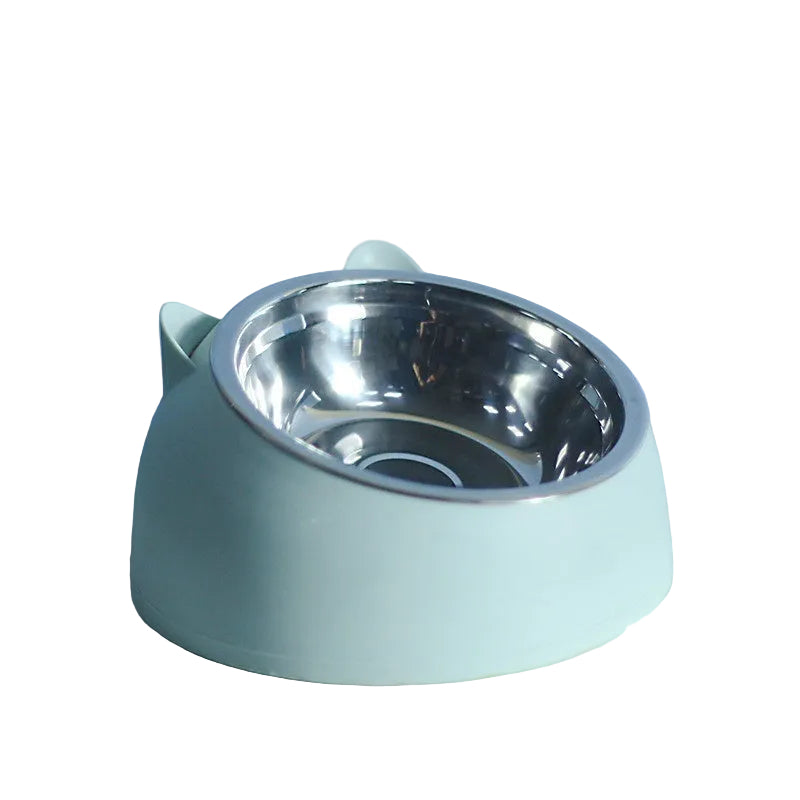 Cervical Support Stainless Steel Pet Bowl