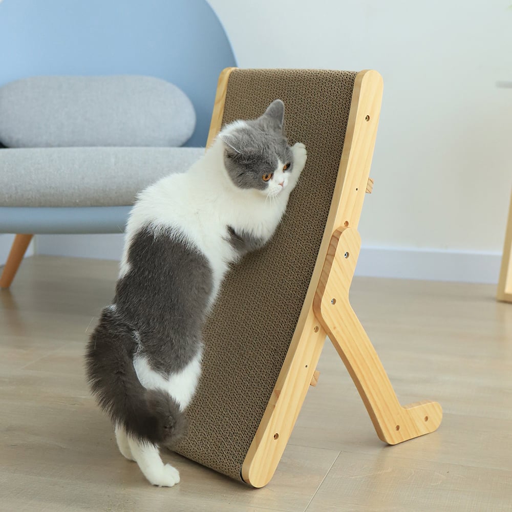 Vertical Corrugated Cat Scratching Bed