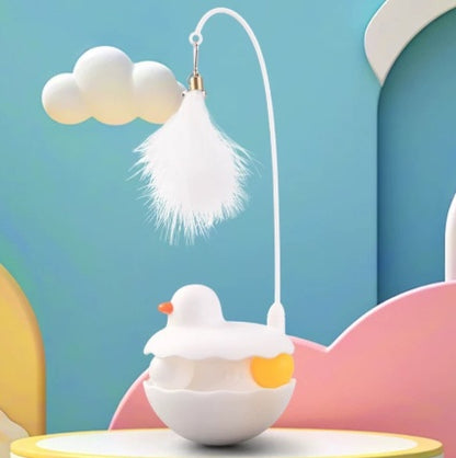 Interactive Duck Stick Cat Toy