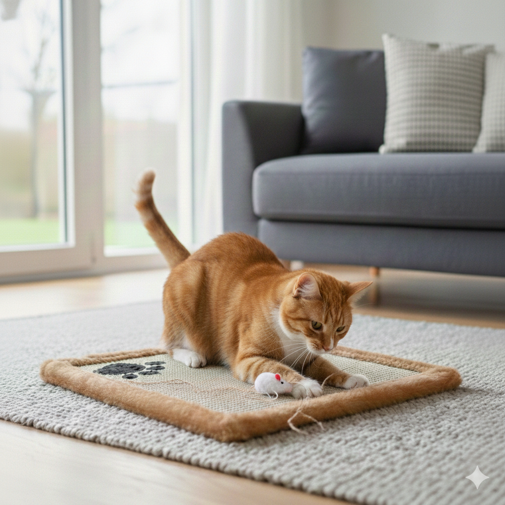 Cat Scratching Mat – Cat Scratch Pad & Claw Care Board