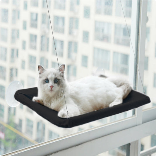 Wall-Mounted Cat Window Hammock