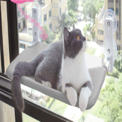 Cat Window Glass Hanging Hammock