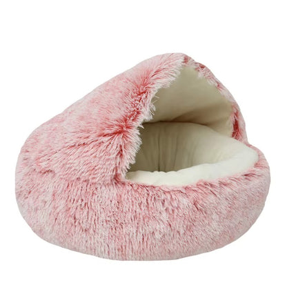 Round Soft Winter Pet Bed
